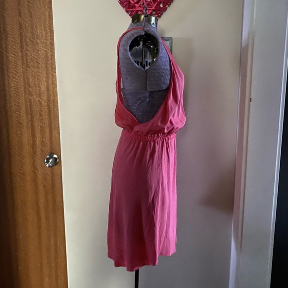 Aritzia Wilfred Victoire silk open back dress - Picture 4 of 5